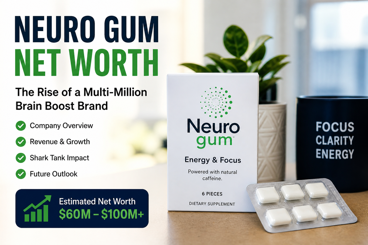 neuro gum net worth